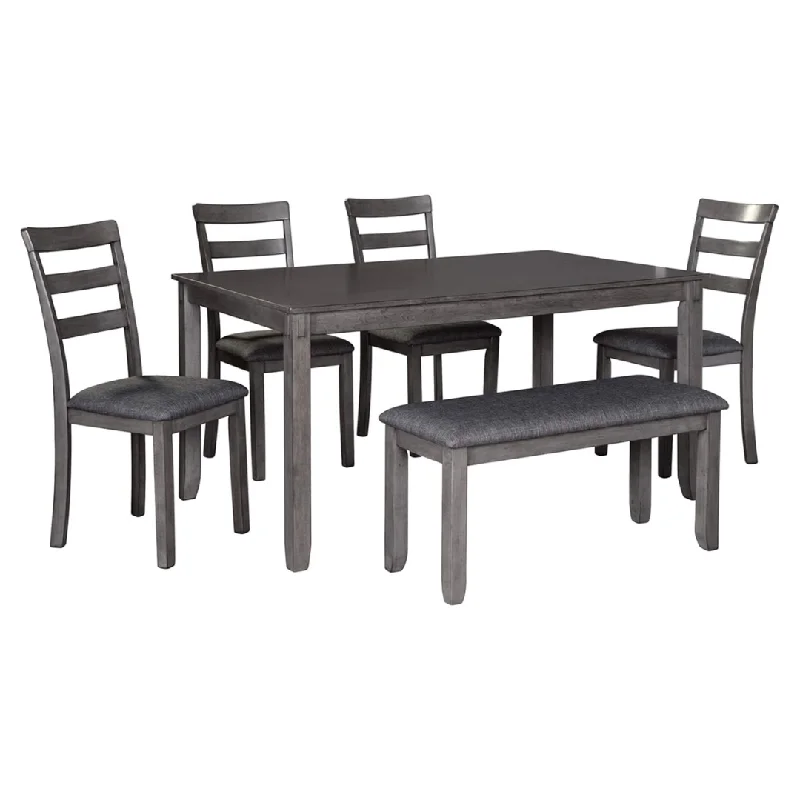 6-Piece Ashley Signature Design Bridson Modern Dining Set