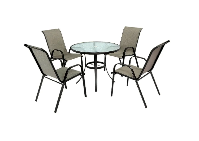 Furn Im Jjl Textilene Dining Set 4+1