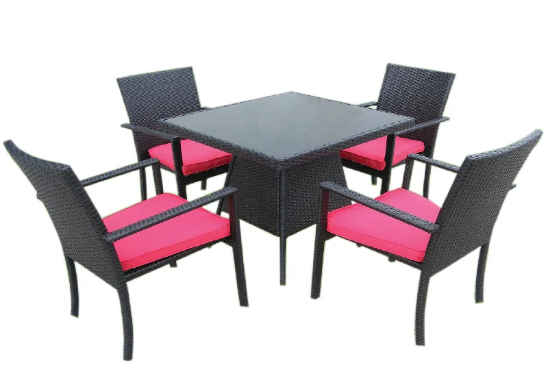 Furn Im Ll Premium Rattan Dining Set Lxf-1221P 4+1