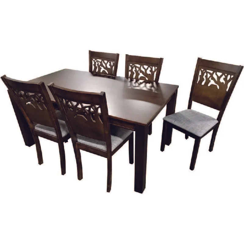 Medina Vickie Dining Set 7pc Espresso