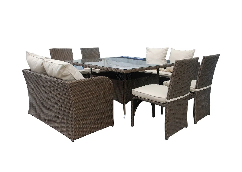 Sonia Dining Set 4+2+1