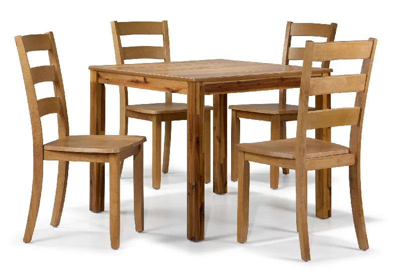 Thierry 5-Piece Dining Set - Brown