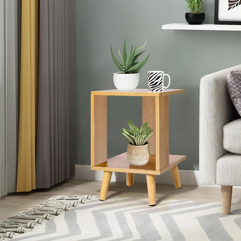 End Table/ Open Cubbie Nightstand