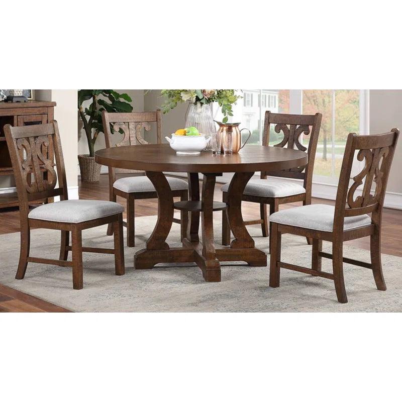 5 - Piece Pedestal Dining Set