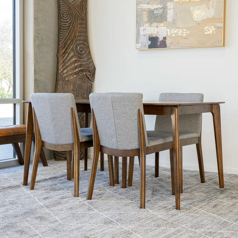 5 - Piece Solid Wood Dining Set