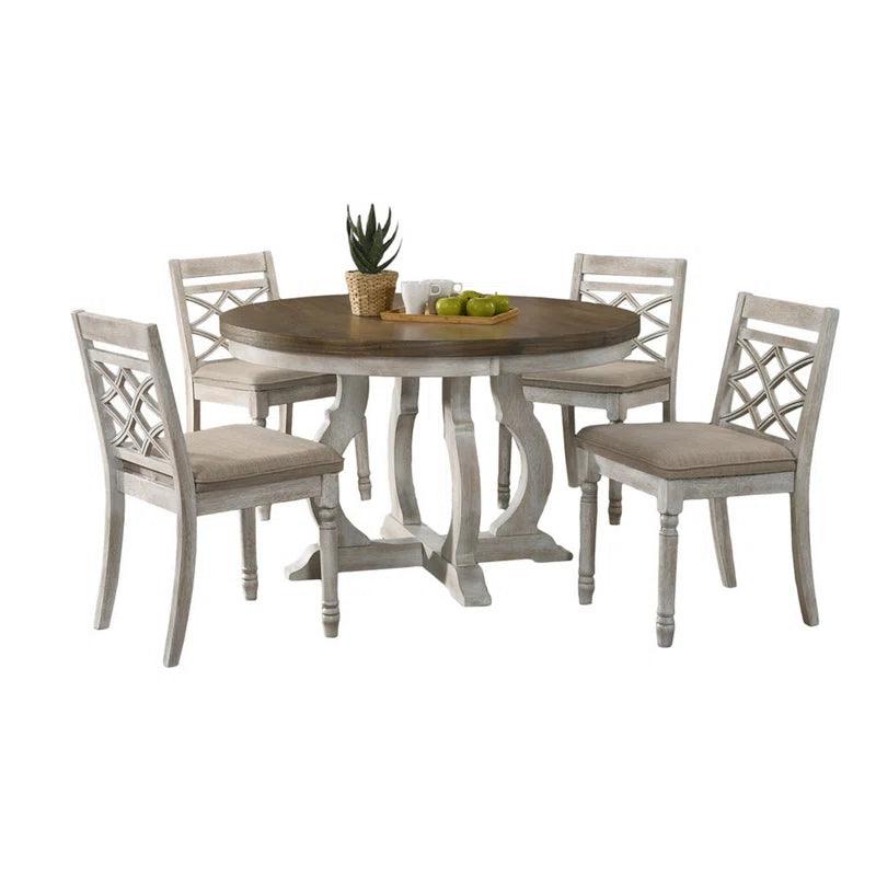 Cross Legs Dining Set