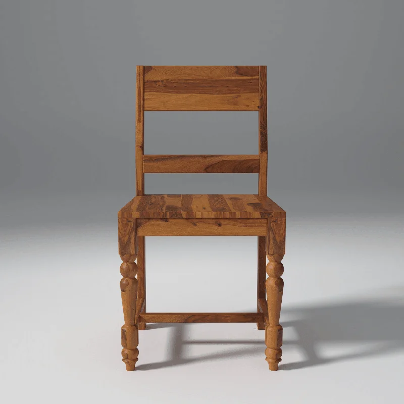 Keller Sheesham Wood Chair In Reddish Rosewood Finish