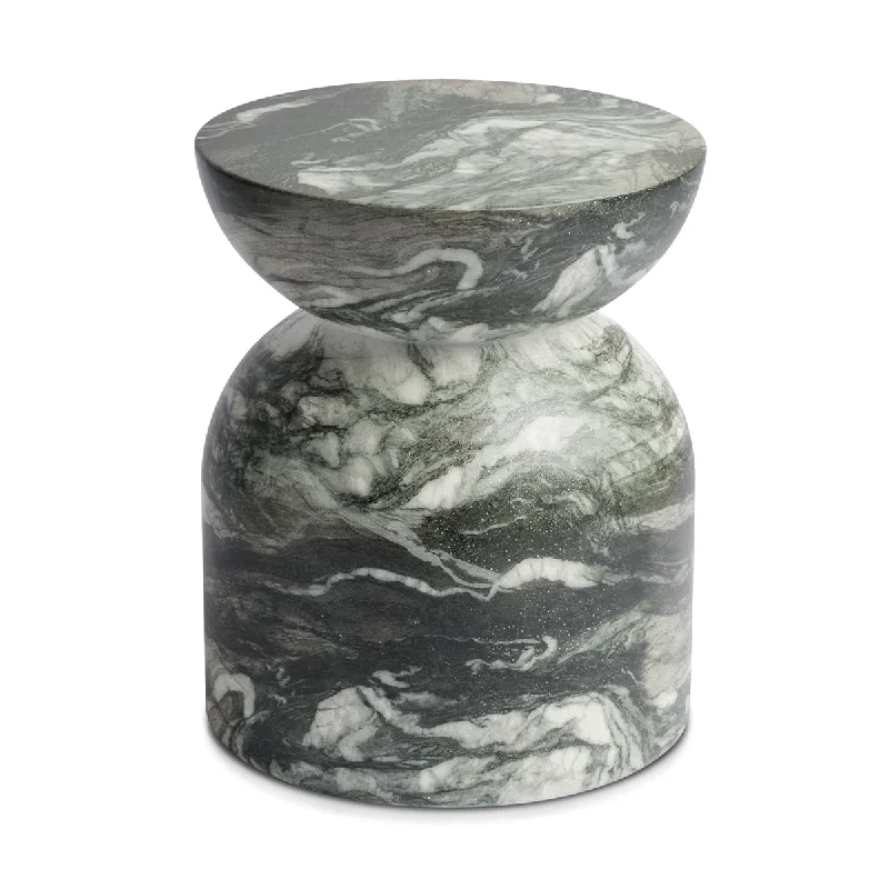 Santino Side Table (Marble Finish)