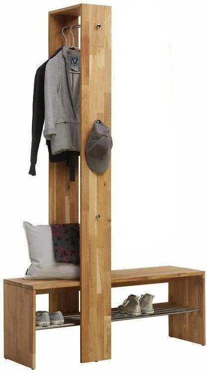 Modern Wardrobe Type Cloth Storage/Hanging With Bench By Miza