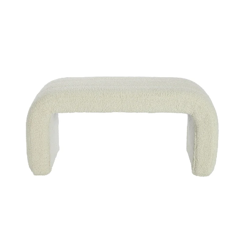 Cleo Boucle Bench