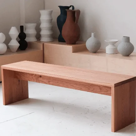 Straight Line/Fieldwork Studio Bench By Miza