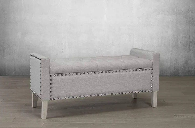 Fabric Storage Bench