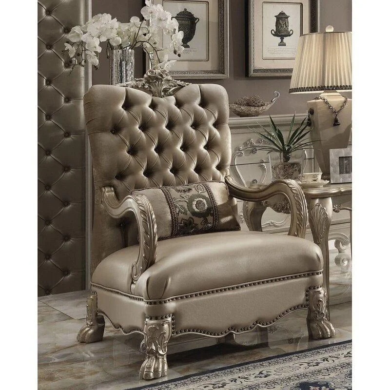 Royal look wide wooden Arm chair (1 piece)