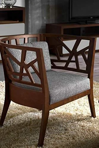 Handmade New Modern Look Design Decor Or Standard Size Cushioned Seating Chair (Standard)