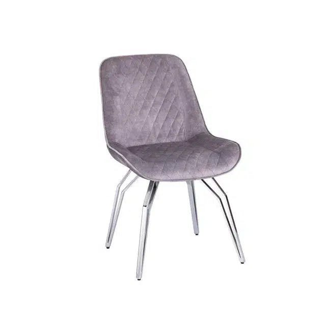 Mason Swivel Dining Chair - Light Grey