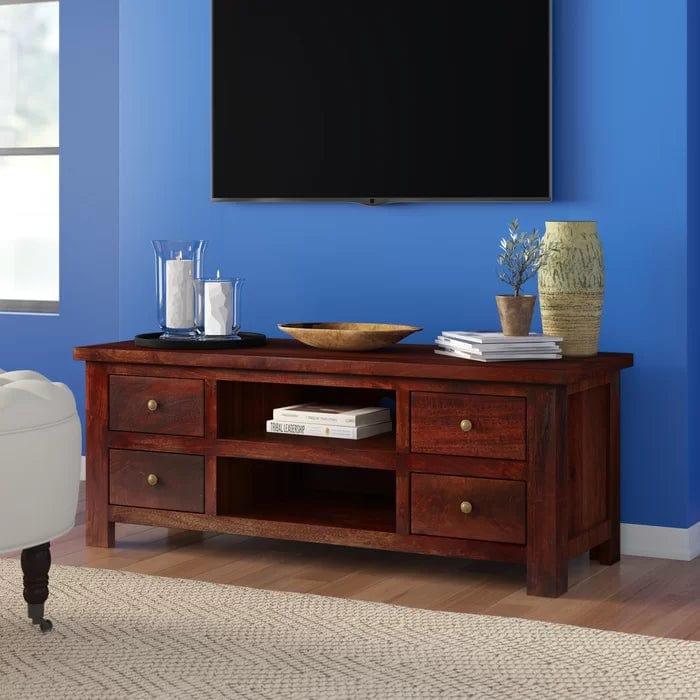 Mcpherson Solid Wood TV Stand for TVs up to