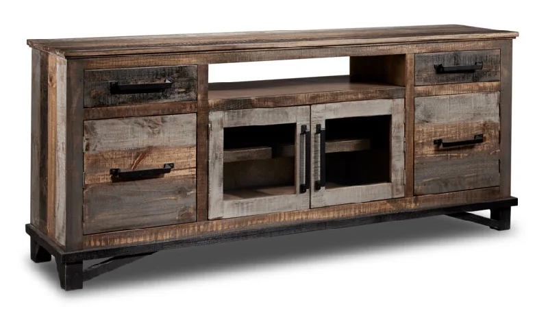 Baron 75" TV Stand - Barnwood