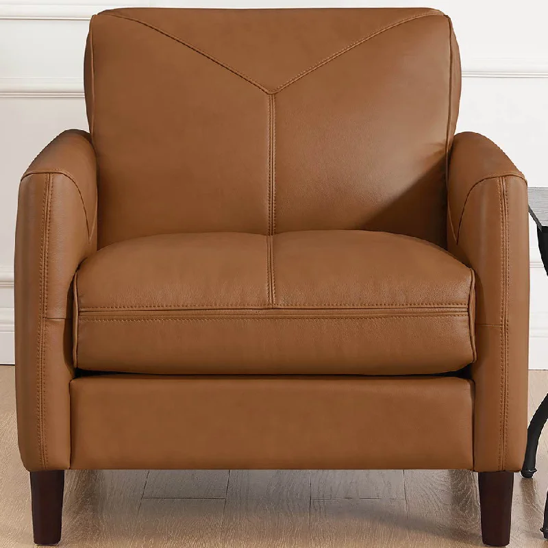 Yorkdale - Leather Chair - Cognac