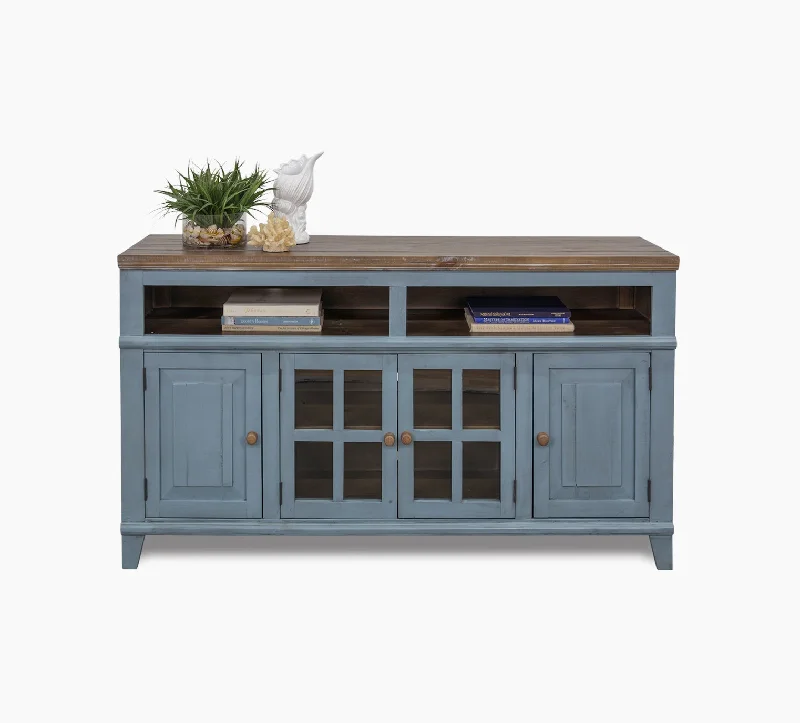 Miramar Blue 65" TV Console