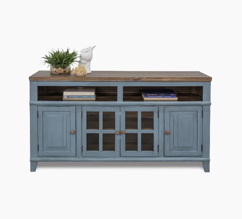 Miramar Blue 72" TV Console